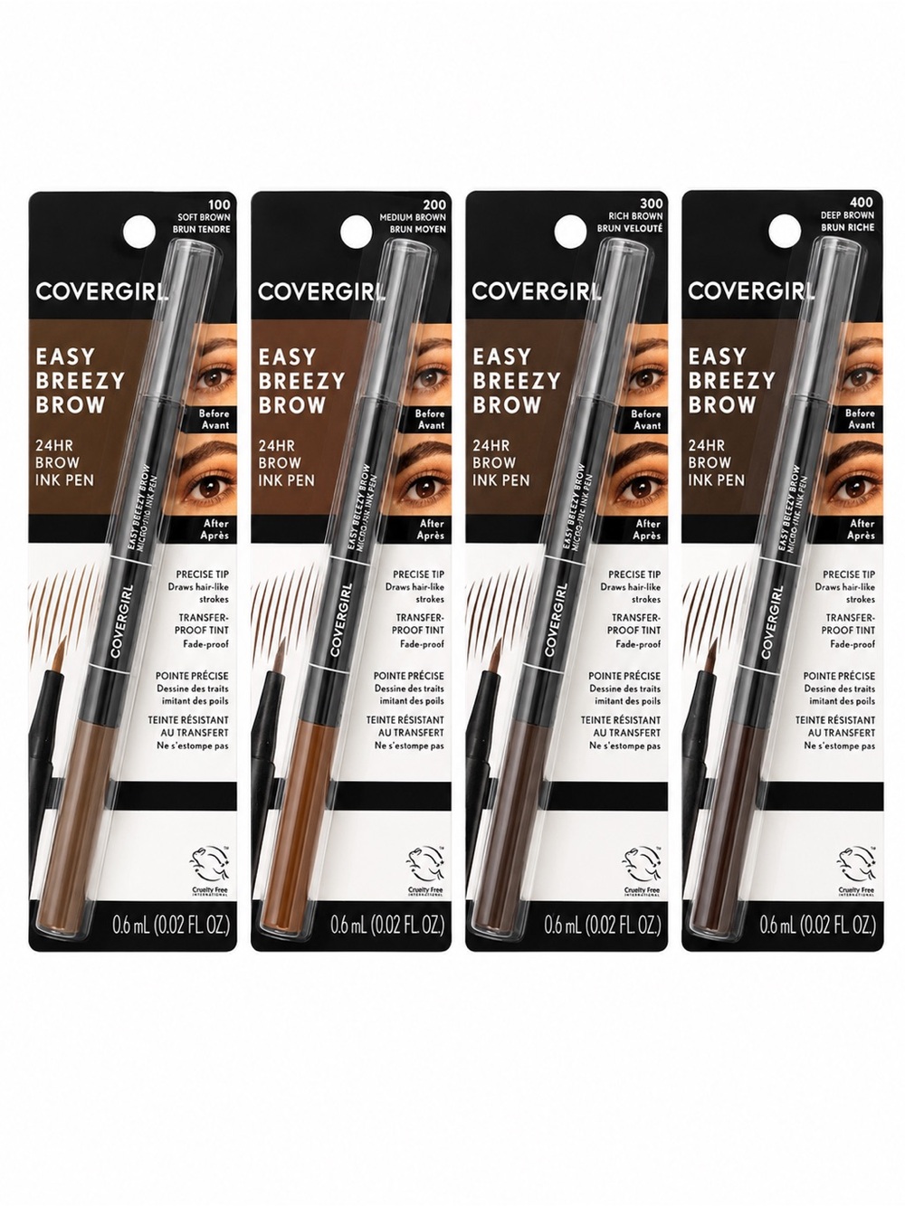 COVERGIRL Easy Breezy Brow 24 HR Brow Ink Pen - 1 per order